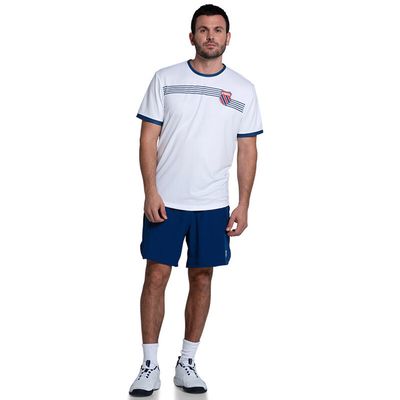K-Swiss Tradition Short Sleeve - White