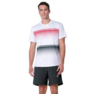 K-Swiss Gradient Descent Short Sleeve - White