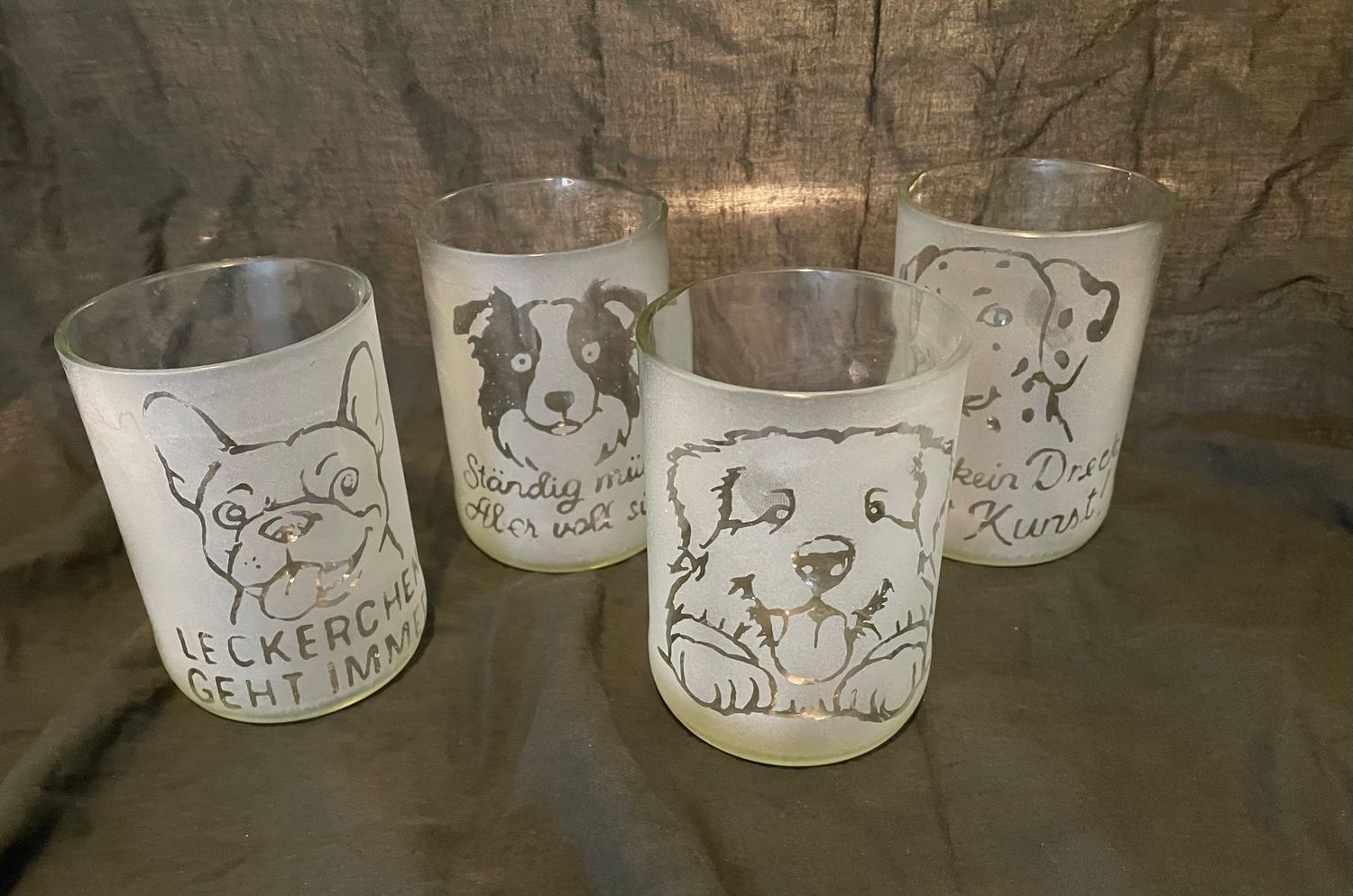 Trinkglas Tiere gross