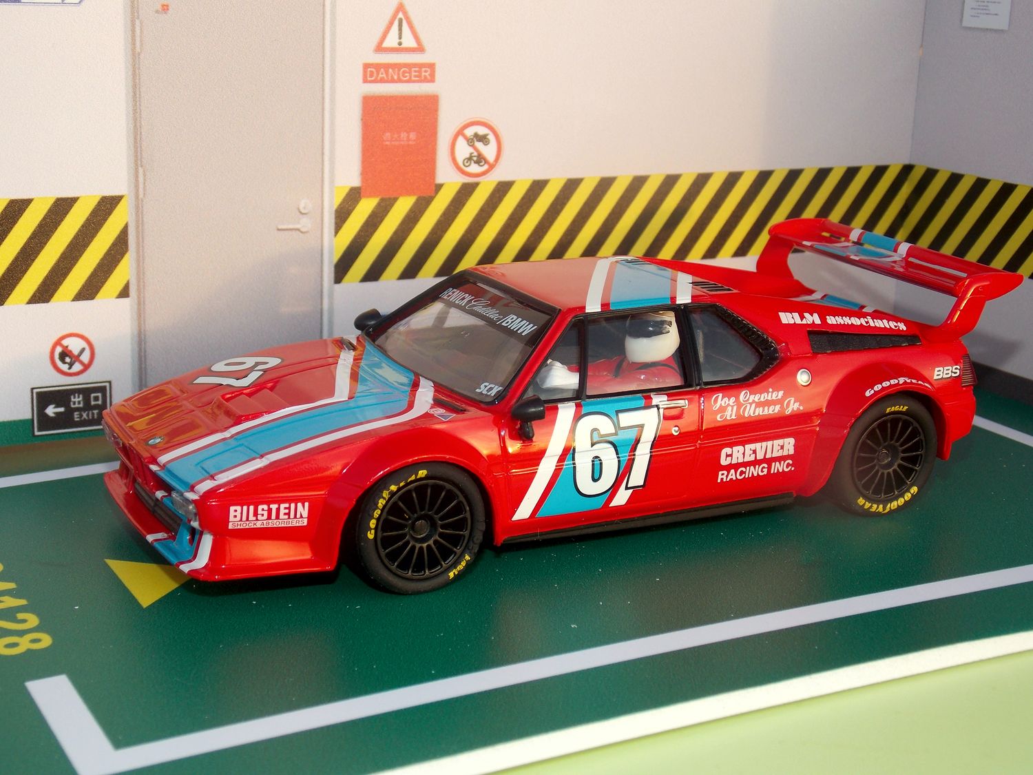 BMW M1 IMSA GTO 1981  &quot;Joe Crevier Racing&quot; Al Unser, Jr. / Joe Crevier