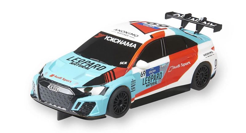 Audi RS3 LMS TCR Jean Karl Vernay mit Licht SCX Compact 1:43 SCXC10462
