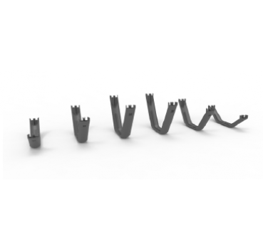 Brückenpfeiler für Überfahrt und Berfauf und Berab Strecken. SCX Analog / SCX Digital WOS / SCX ADVANCE SCX U10295