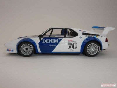 BMW M1  DENIM 1979 #70 Fahrer Ciacomelli SCX Advance 1:32 E10453