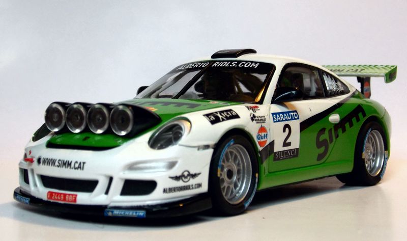 Porsche 911 CUP Albert Orriols/Lluis Polujar &quot;Simm&quot;SCX 1:32
