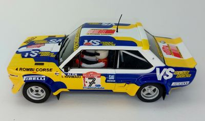 Fiat 131  Abarth M.Alen/I.Kivimaki #7 Rally San Remo 1980