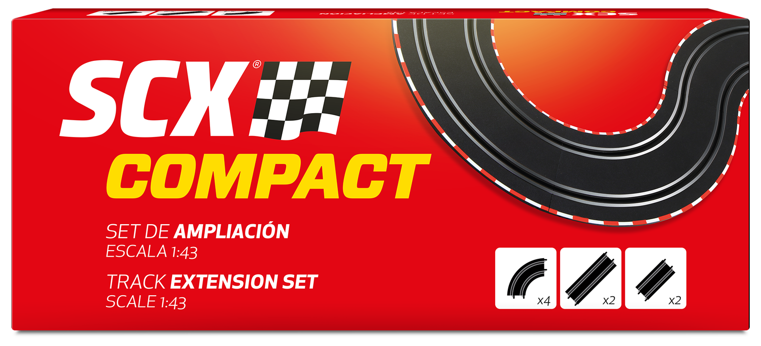 Fahrbahnerweiterung Set SCX Compact 1:43