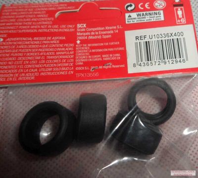 Reifen Ø 18,5 x 9,3 mm Audi R8 LMS GT3 (VA) und Mercedes AMG GT3 (VA) #43