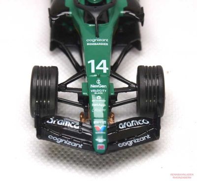 Formel 1 Modell #14 grün Alonzo