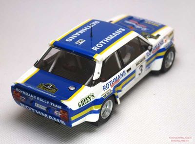 Fiat 131 Abarth #3 Rally Talavera 1982 de Sousa Sancho Pablo /  Garcia Sanchez Pedro  Rothmans Rally Team SCX 1:32