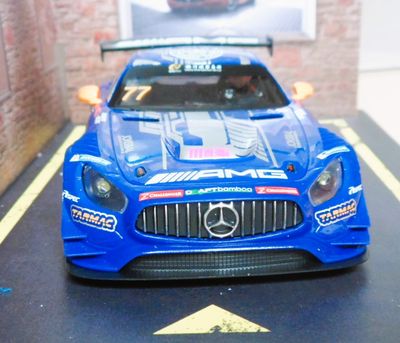 Mercedes-AMG GT3 #77 Maro Engel "Craft-Bamboo Racing" Winner Macau GT Cup 2022 SCX 1:32 original