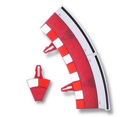 Fahrbahnverbreiterung innen und aussen für innere Kurve SCXU10301 (4+4)