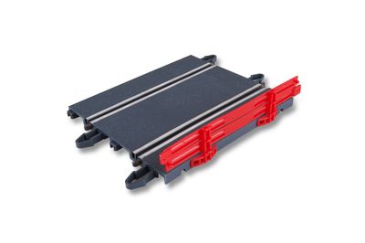 Leitplanke für Standartd und halbe Gerade 180mm rot 8 Stück SCX Analog / SCX ADVANCE SCX U10324 Straight TracK 180mm