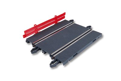Leitplanke für Standartd und halbe Gerade 180mm rot 8 Stück SCX Analog / SCX ADVANCE SCX U10324 Straight TracK 180mm