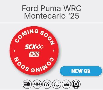 Ford Puma WRC Rally Automobile Monte Carlo 2025