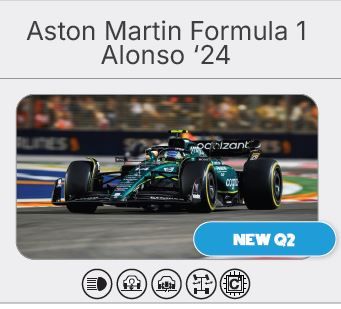 Aston Martin Formel 1 F.Alonso 2024