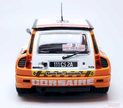 Renault 5 Turbo Tour de Corse 1984 #39  DNF Torre Jean-Claude / de la Foata Patrick  SCX Advance