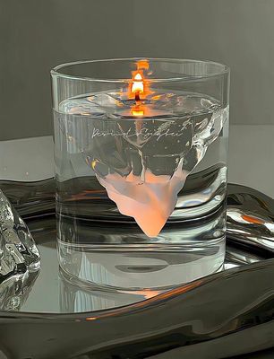Deep Glow” – Aromatic Water-Candle in Glass
