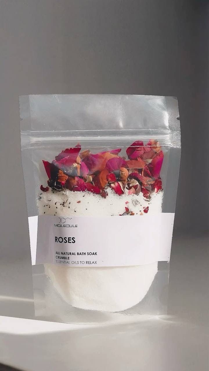 Roses: Natural Bath Soak