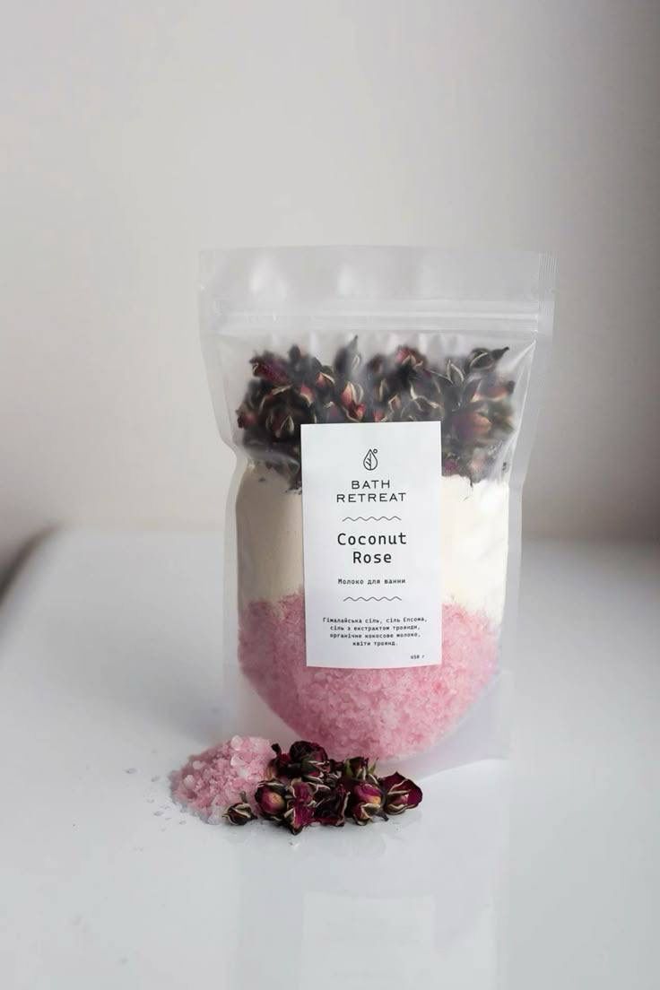 Coconut Rose: Natural Bath Milk