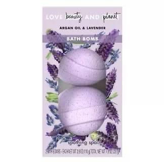 Love Beauty and Planet: Argan Oil &amp; Lavender Bath Bomb