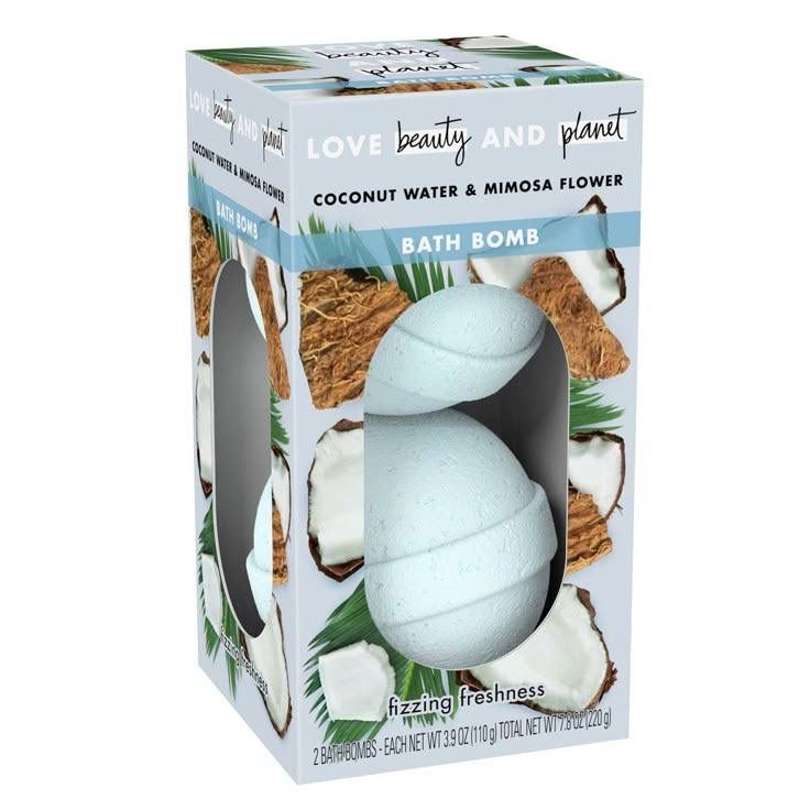 Love Beauty and Planet: Coconut Water &amp; Mimosa Flower Bath Bomb