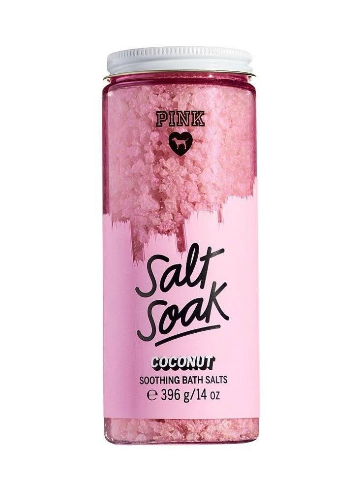 PINK Salt Soak: Coconut Bath Salts