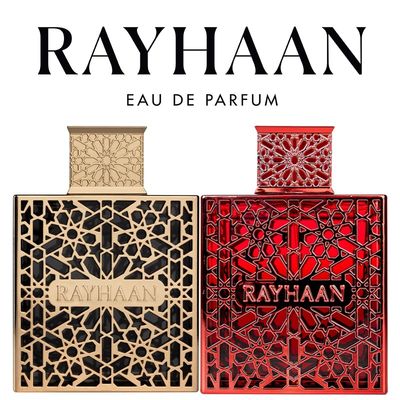 RAYHAAN CRIMSON EDP - Spicy Woody Amber | Cinnamon, Sandalwood &amp; Benzoin Long-Wearing Perfume Unisex