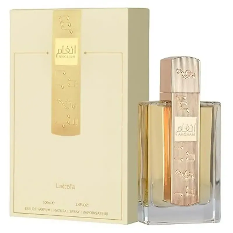Lattafa Angham Eau de Parfum 100ml Fresh And Lasting Floral Scent-Original Arabic Perfume Long-Lasting Fragrance for Unisex