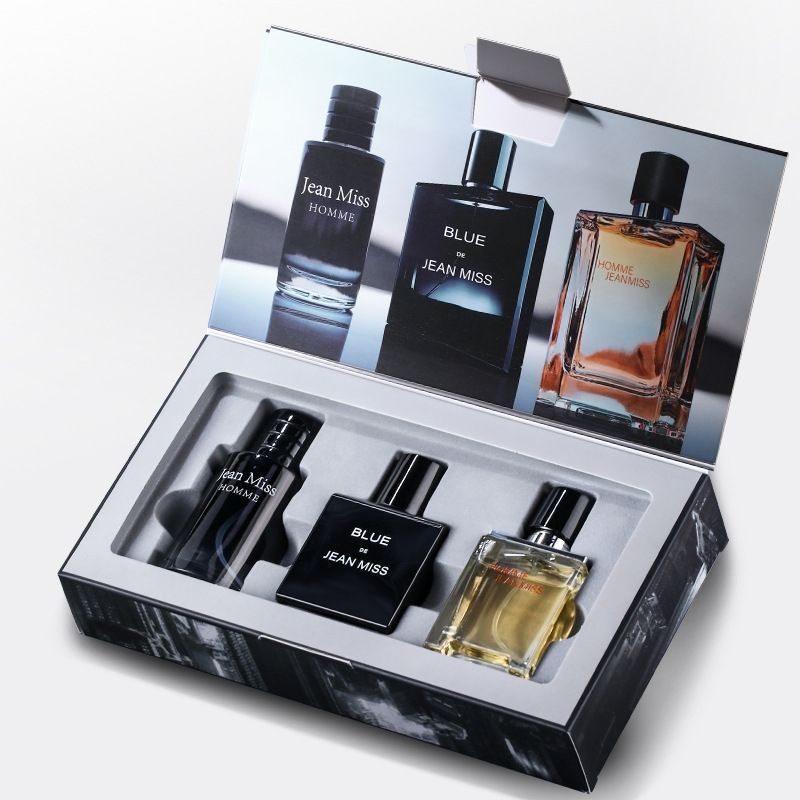 90ml Men Perfume Hombre Gift Box 3pcs Set Colognes Scent Fascination Man Perfumes Masculinos Lasting Parfum Heren