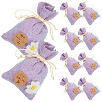 10 Pcs Lavender Sachet Bags Empty Breathing Packing Small Gift Home Fragrance Decorative Car Bags Household Merchandises Spice