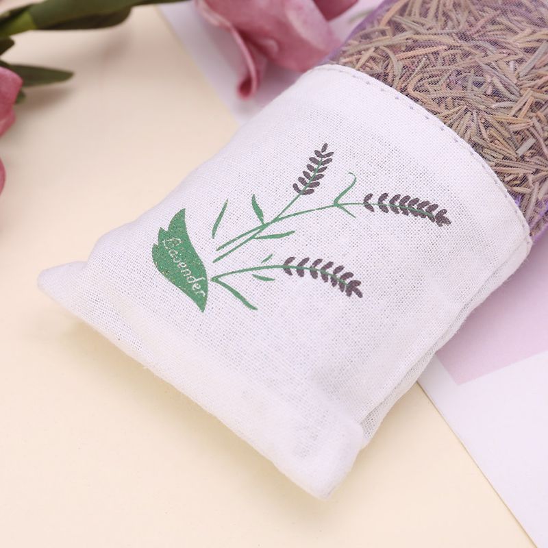 Natural Dried Rosemary Sachet Bag Aromatherapy Wardrobe Desiccant Car Office Air
