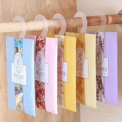 1pc Wardrobe Scented Sachet Odor Removal Scented Bag Household Air Fresheners Apartment Essentials Back To School Gift Supplies