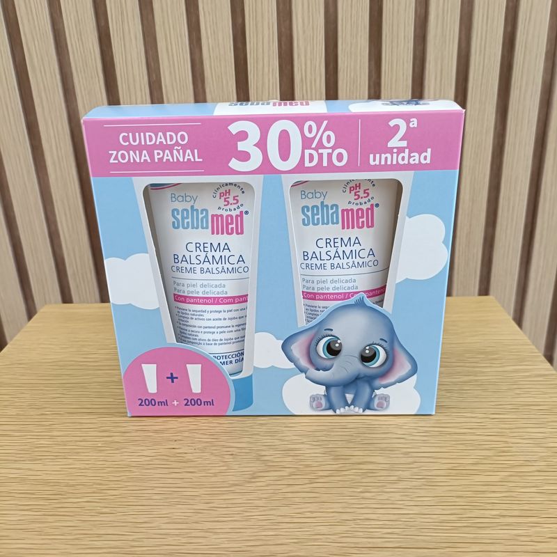 CREMA BÁLSAMO SEBA MED DUPLO