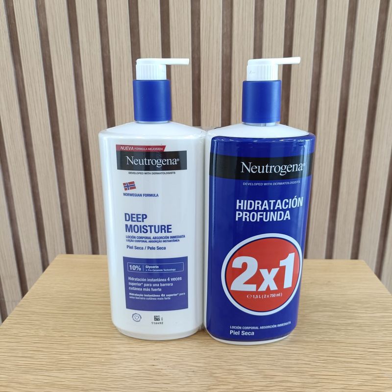 LOCIÓN CORPORAL PIEL SECA NEUTRÓGENA DUPLO LOCIÓN CORPORAL PIEL SECA NEUTRÓGENA DUPLO