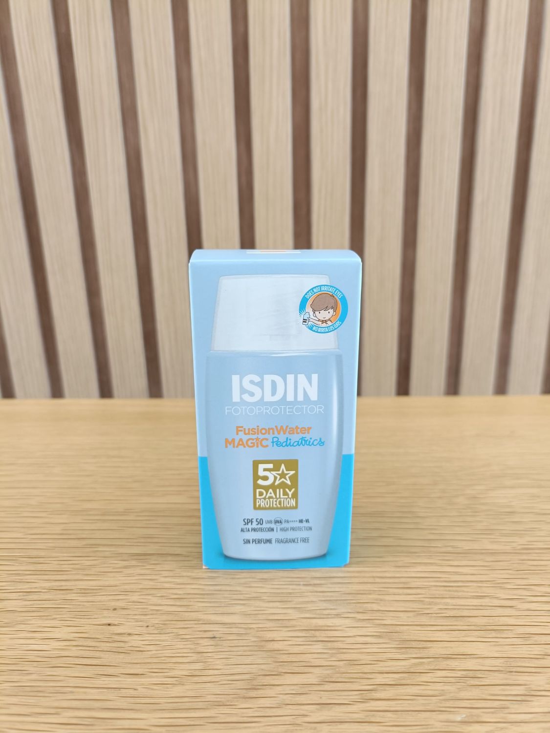 FOTOPROTECTOR ISDIN SPF 50 FUSION WATER PEDIATRICO
