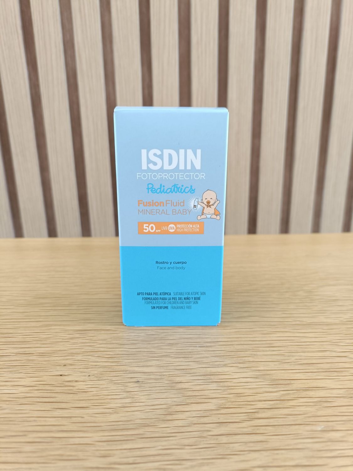 FOTOPROTECTOR ISDIN SPF 50 MINERAL BABY
