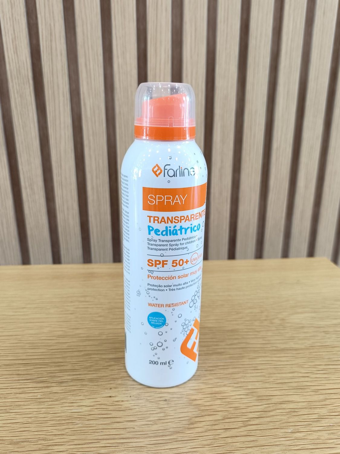 FOTOPROTECTOR FARLINE SPF 50 SPRAY TRANSPARANTE