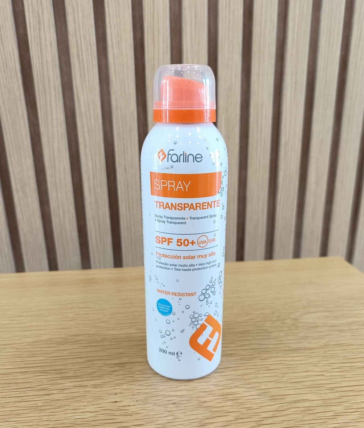 FOTOPROTECTOR FARLINE SPF 50 SPRAY TRANSPARANTE