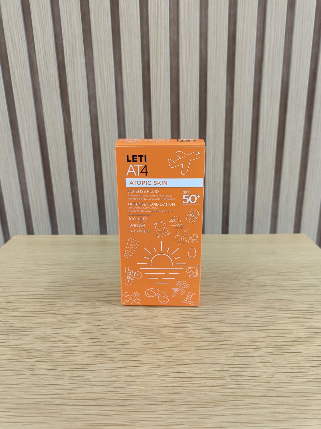 LETI AT4 SPF50 LOCION FLUIDA