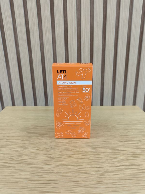 LETI AT4 SPF50 LOCION FLUIDA