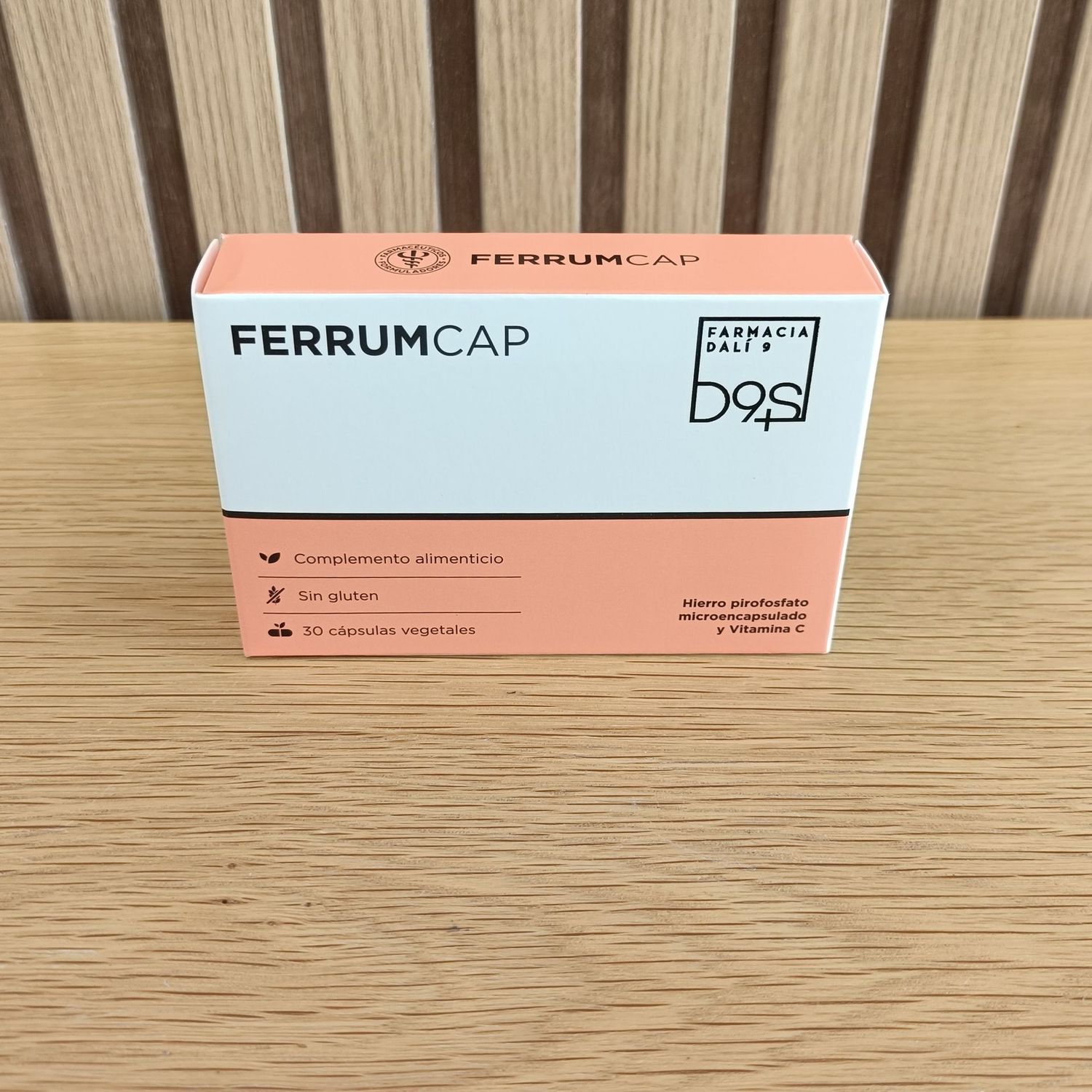 D9S FERRUM 30 CAPSULAS