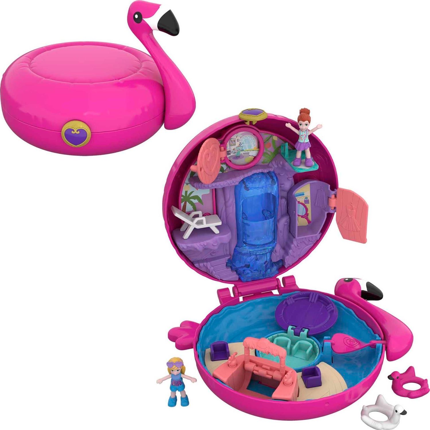 Polly Pocket Flamingo Compact