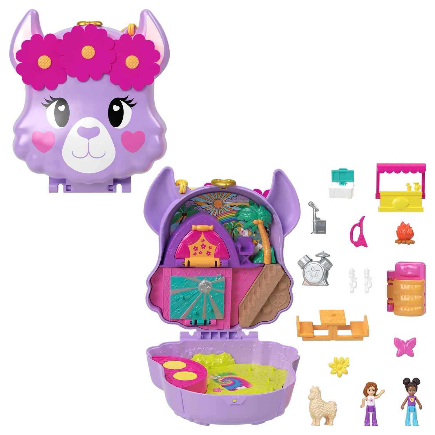 Polly Pocket Llama Compact