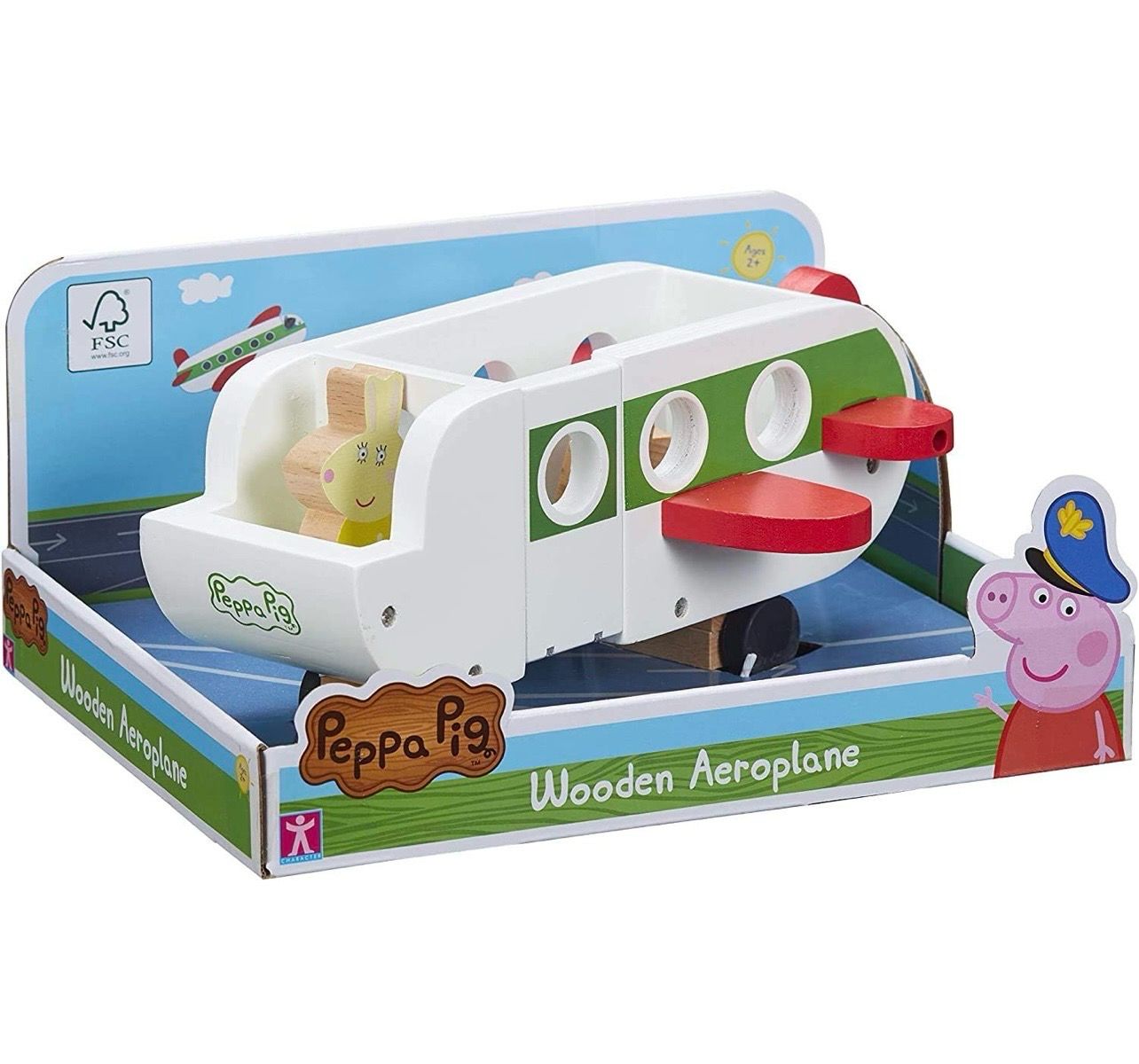 Peppa Pig Wooden Airplane