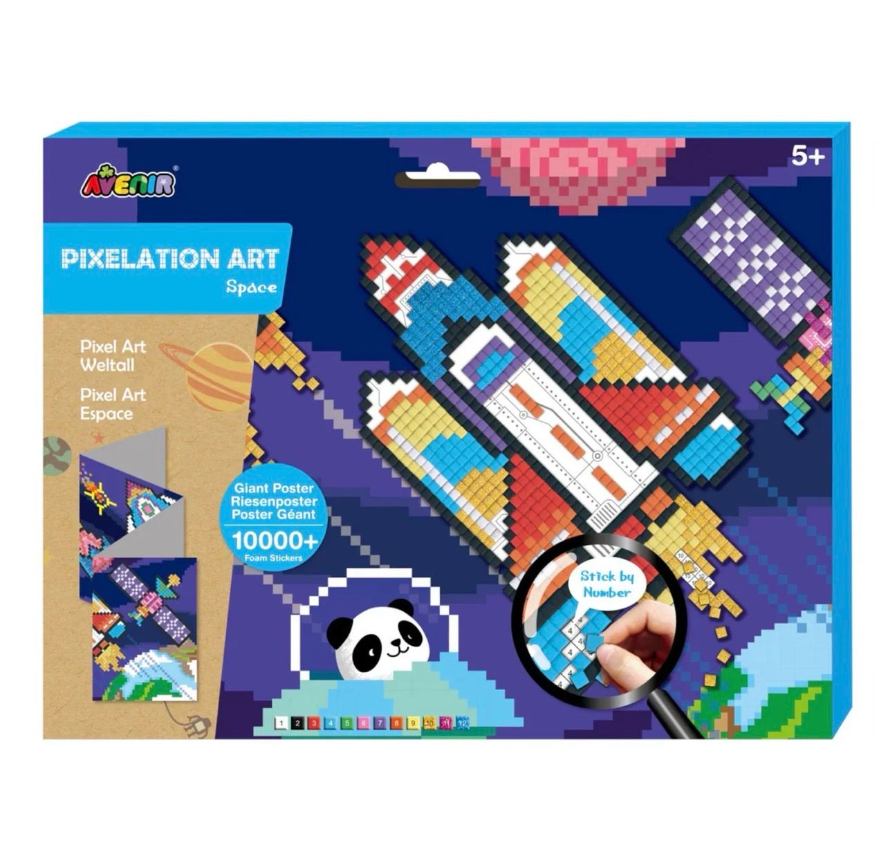 Pixelation Art -space