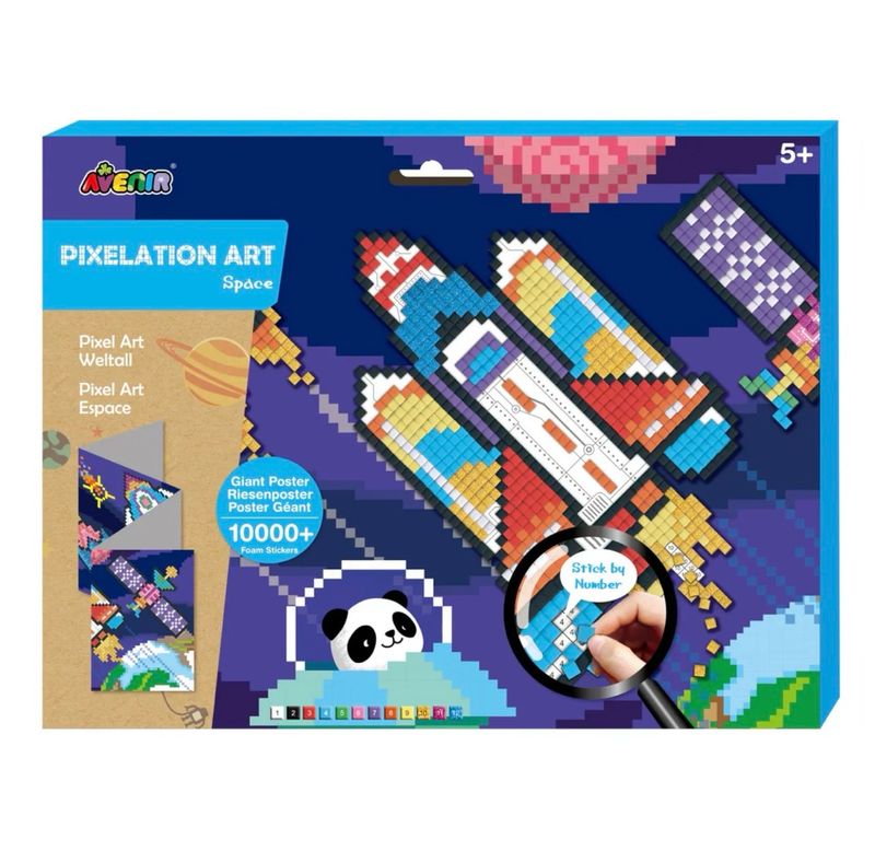 Pixelation Art -space
