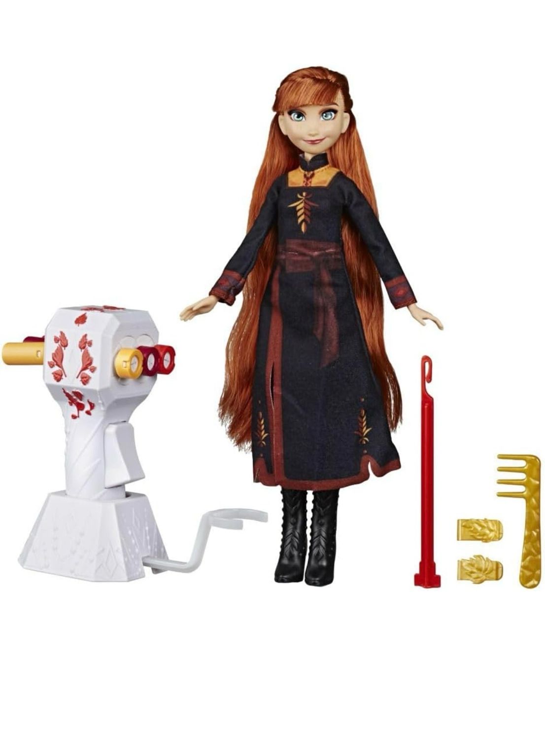 Frozen Anna Doll With Braiding Tool
