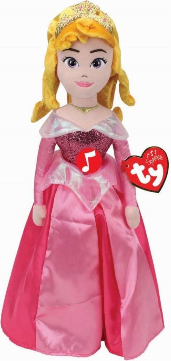 Ty Disney Aurora Plush With Sounds 35cm Tall