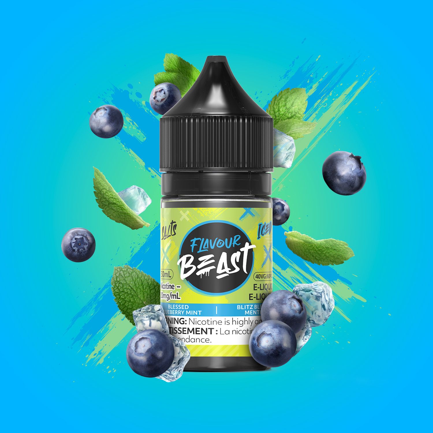 FB Salt Blessed Blueberry Mint 10mg