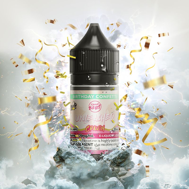 FB Salt Unleashed Cravin Birthday Confetti 20mg